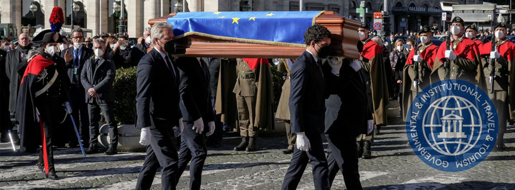 El funeral de David Sassoli: Una solemne despedida por parte de altos representantes internacionales